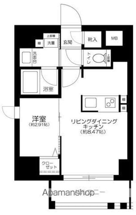 GRANSITE千代田水道橋の間取り
