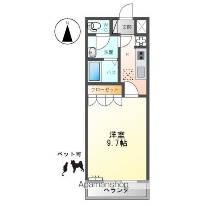 メゾンドヴァンベールの間取り