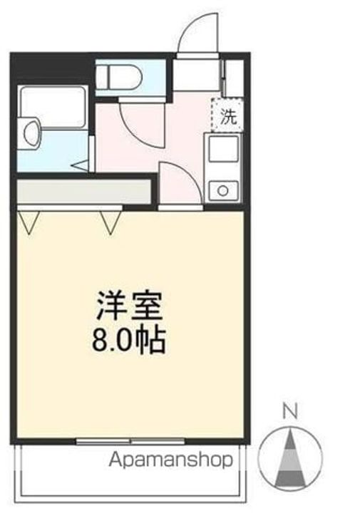 香川県高松市松縄町の賃貸アパートの間取り