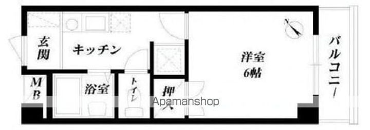 サンマリノ本牧の間取り