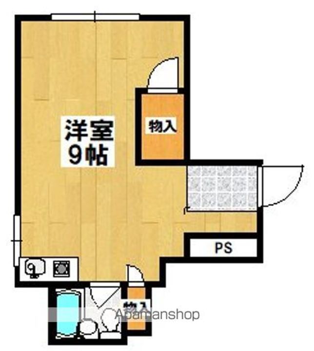 大阪府大阪市住吉区墨江4丁目の賃貸マンションの間取り