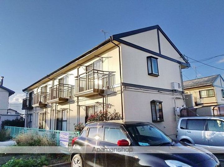 長野県松本市南原1丁目の賃貸アパートの外観