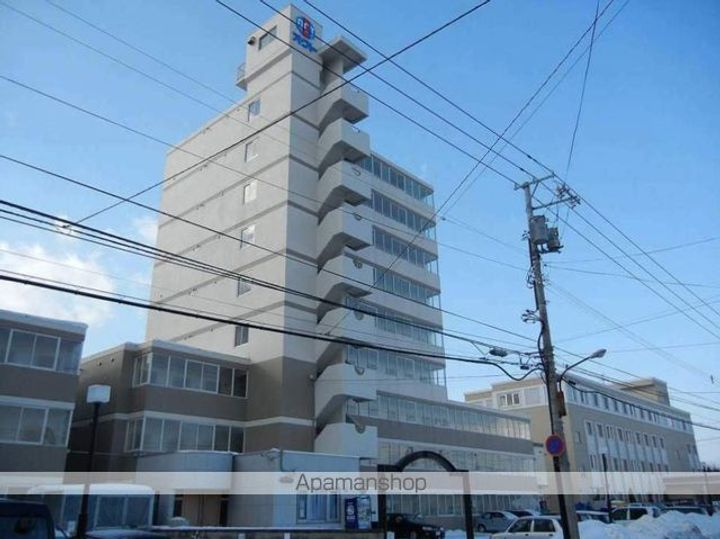 オクタワーズ野幌ウエストタワー109の外観