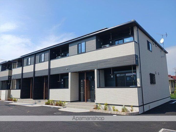 茨城県土浦市荒川沖西1丁目の賃貸アパートの外観