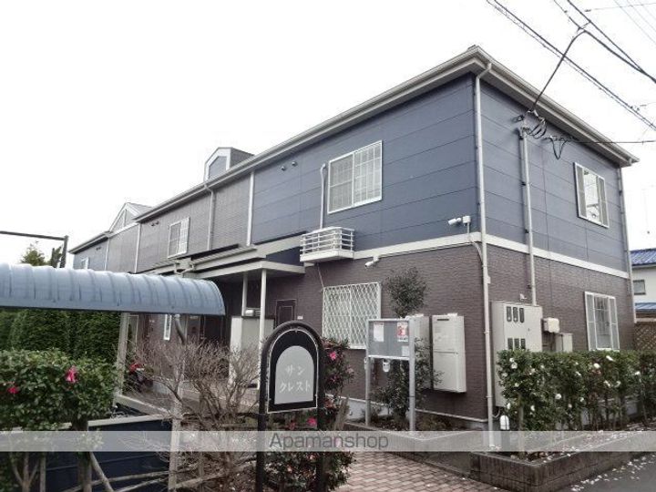 東京都武蔵村山市岸2丁目の賃貸アパートの外観