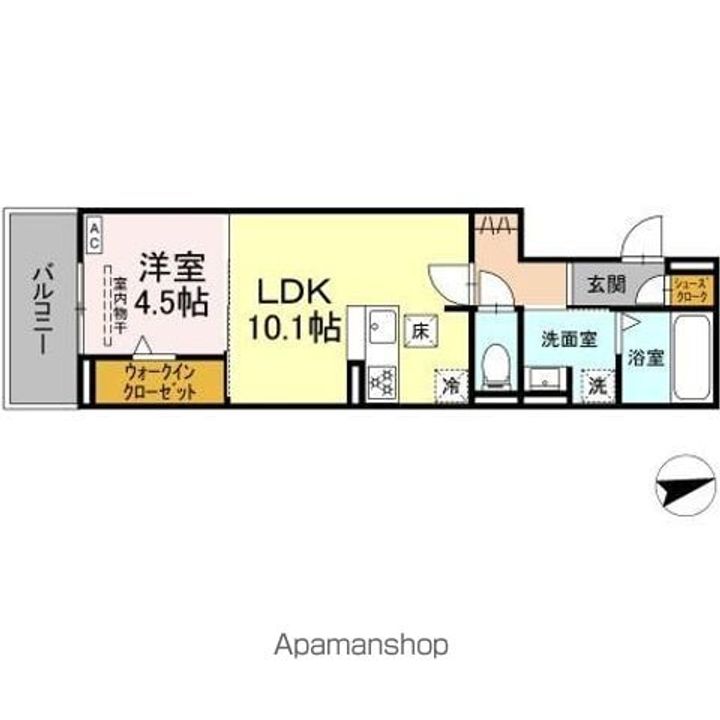 アーククレールの間取り