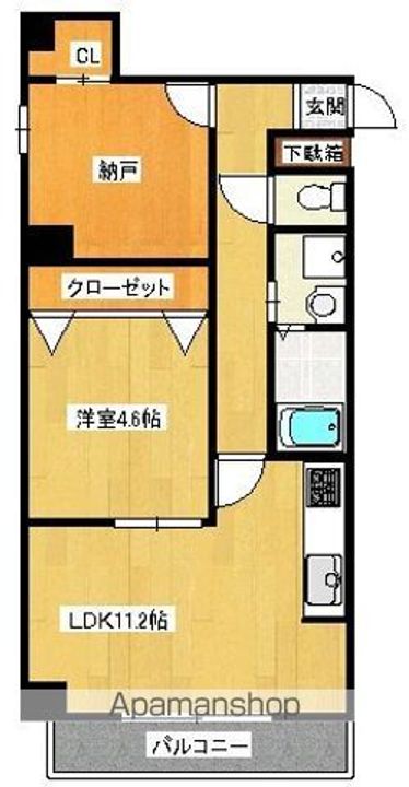 サンライズ住吉の間取り