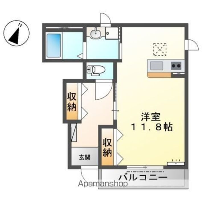 カトルカールの間取り