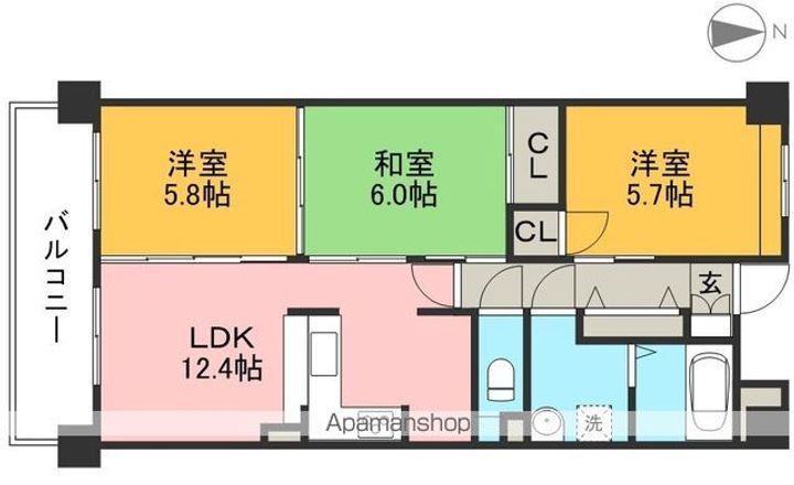 パールリバーの間取り