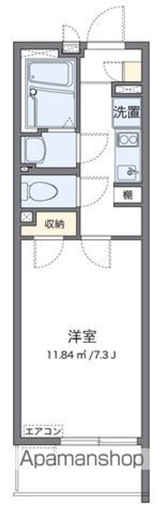 クレイノSOLUTIONSⅥ107の間取り