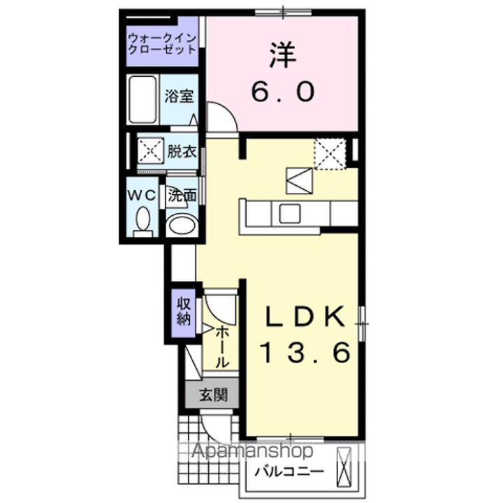 アルトピアーノⅡの間取り