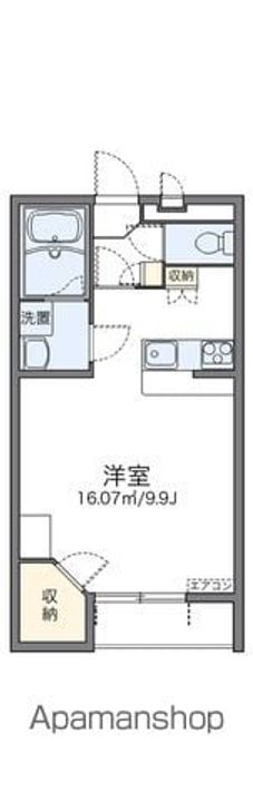 レオパレスル チューレ103の間取り