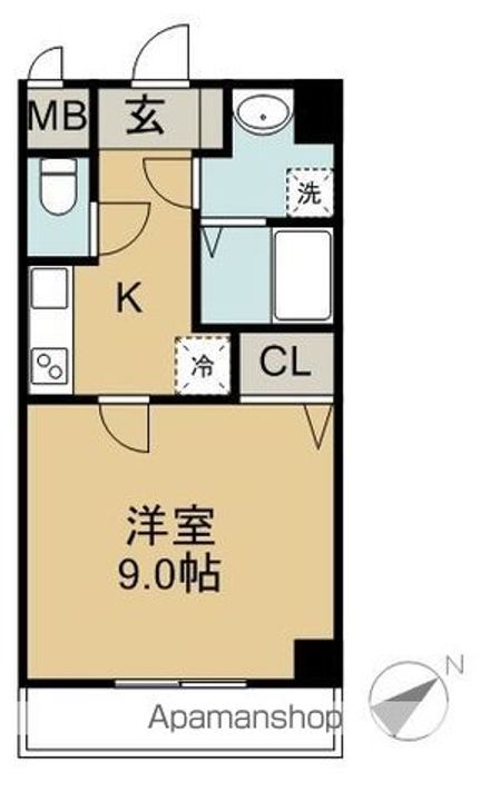 プリミエール常滑駅前403の間取り