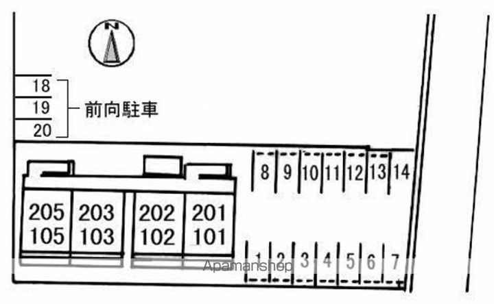 岡山県岡山市北区牟佐の賃貸アパートのその他画像