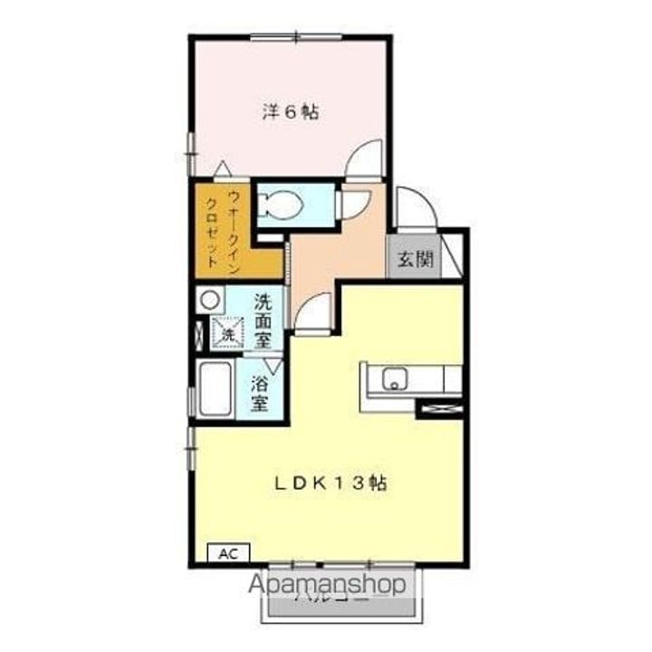 ヴェールちいの間取り