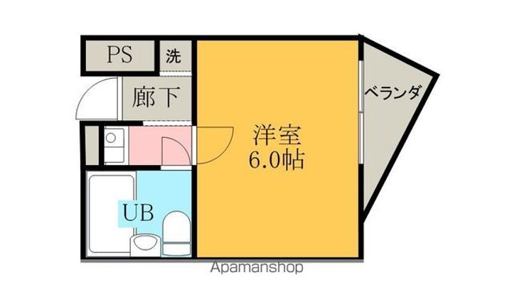 ベルトピア並松206の間取り
