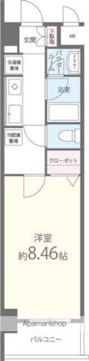 ジュモオネティの間取り