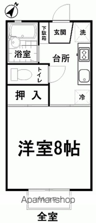 プレジール泉の間取り