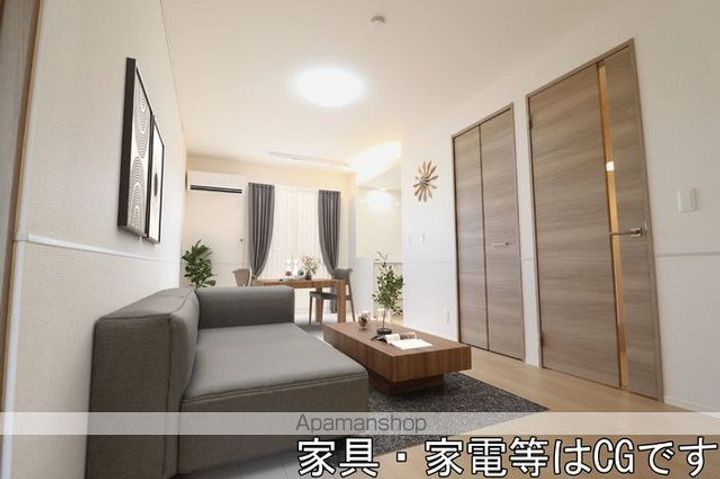 セレスティア小金井中町の居間