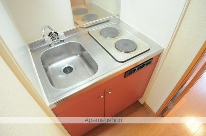 レオパレスグリーンロードΙ204のキッチン