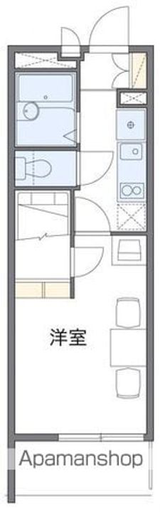 レオパレスA&K 高松の間取り