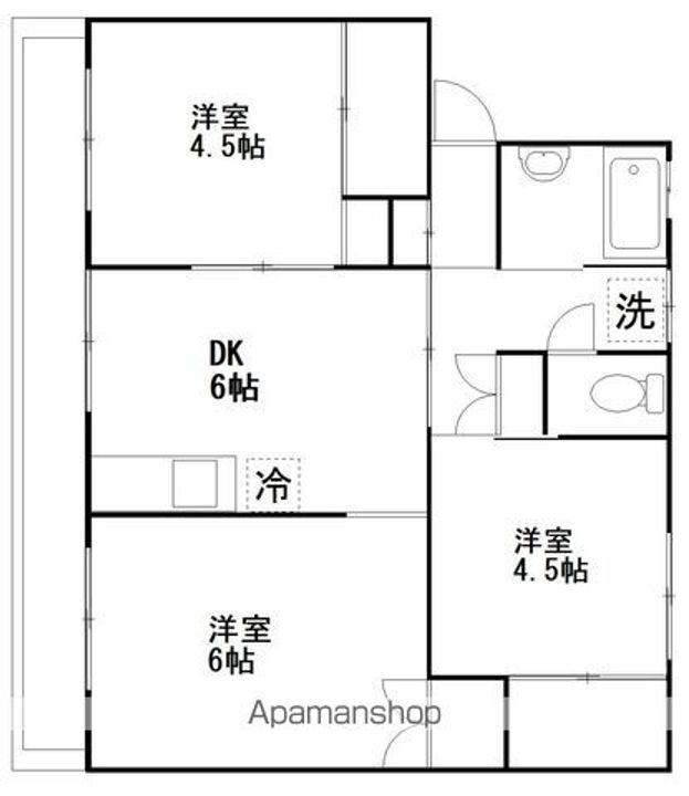 リバーハイム習志野台の間取り