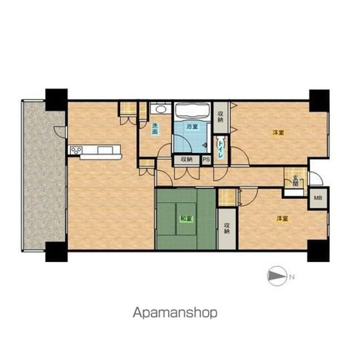 MFPRコート宮町の間取り