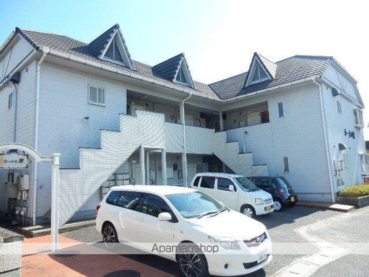 岡山県岡山市北区原の賃貸アパートの外観