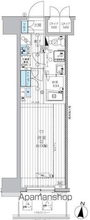 ランドステージ両国の間取り