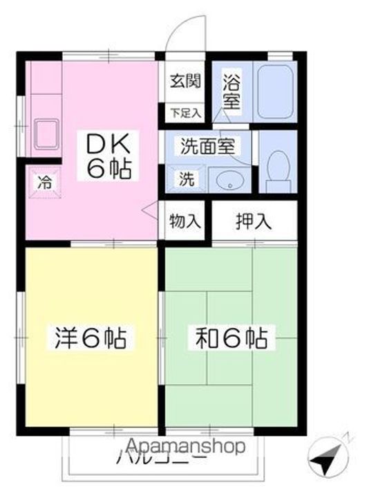 アグレアーブル1515103の間取り