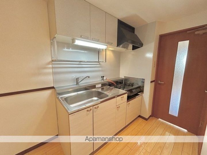 滋賀県蒲生郡日野町大字内池の賃貸マンションのキッチン