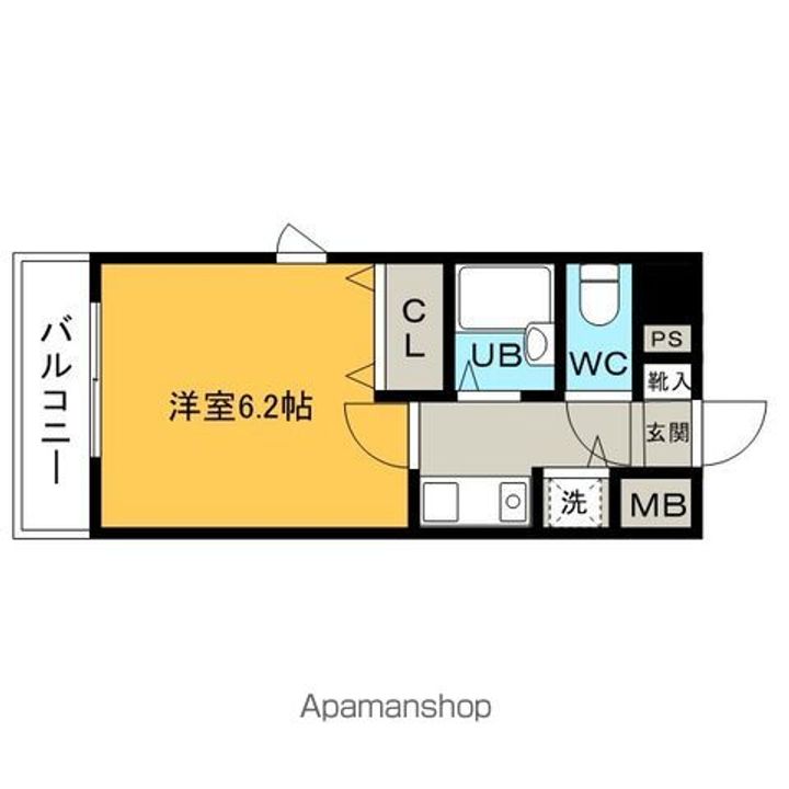 ライオンズマンション博多駅南第3の間取り