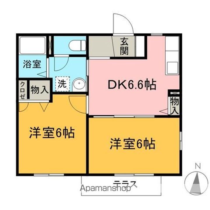 ソリテア春日町の間取り