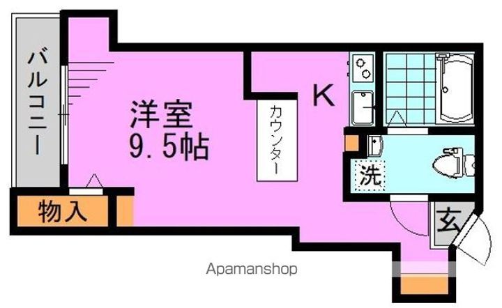 高円寺リリエンハイムの間取り