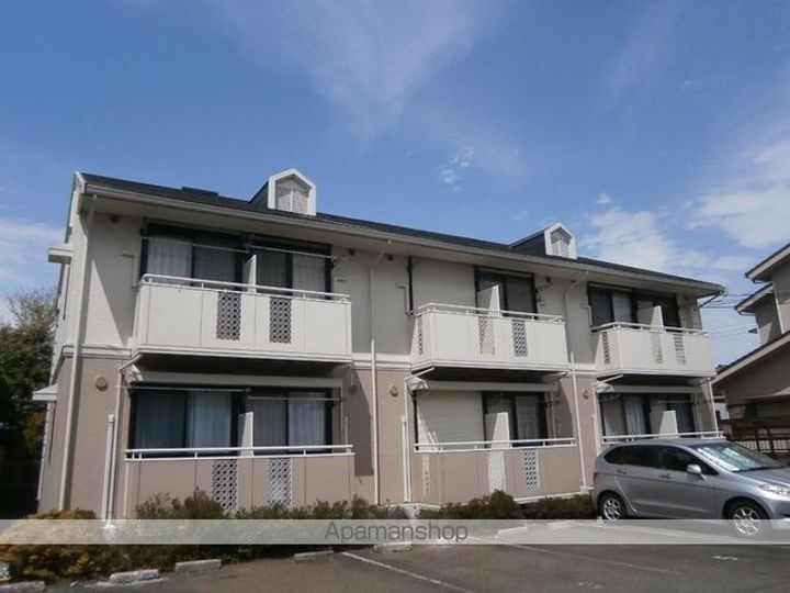 東京都日野市神明1丁目の賃貸アパートの外観