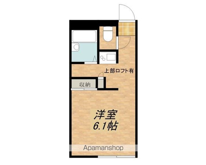 レオパレス桜205の間取り