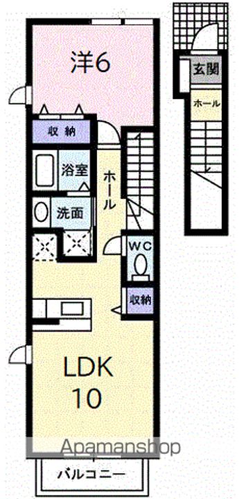 アパルトマン・エムの間取り