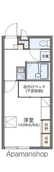 レオパレスEASE MOREの間取り