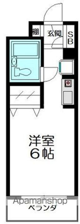 エスタ梅ヶ丘307の間取り