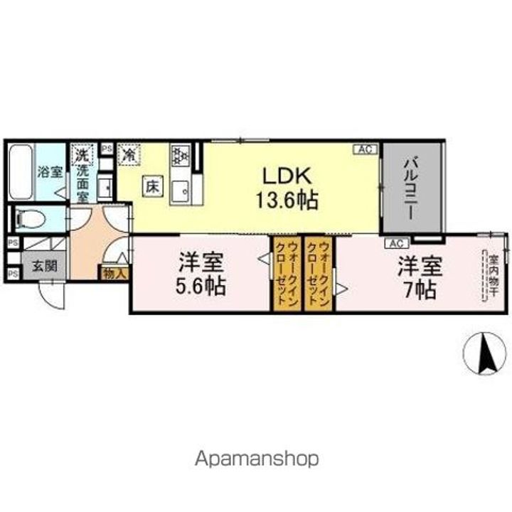 グランカメリアの間取り