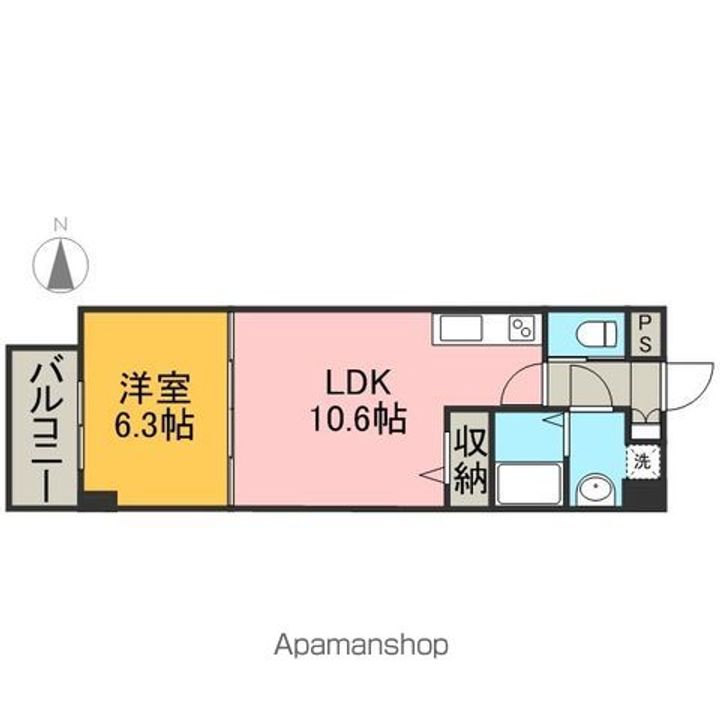 HF名駅北レジデンス WESTの間取り