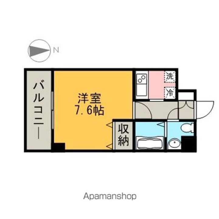 愛知県名古屋市中川区西日置1丁目の賃貸マンションの間取り