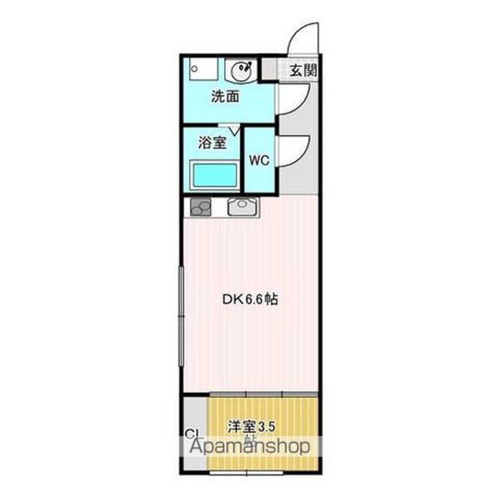 Amiri Premier ShinsakaeⅡの間取り