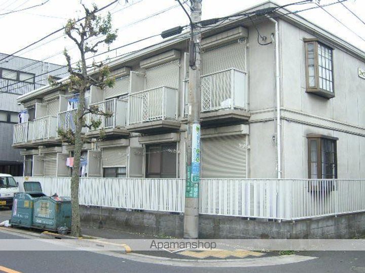 東京都東中市武蔵台3丁目の賃貸アパートの外観