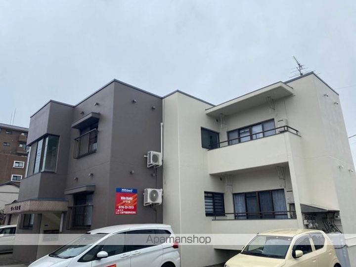 福井県福井市文京7丁目の賃貸アパートの外観