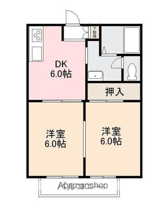 ロイヤルガーデン紙町の間取り