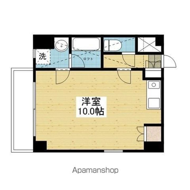 シャルマンコーポ川内1005.の間取り