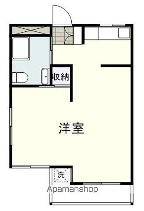 グランディール住吉201の間取り