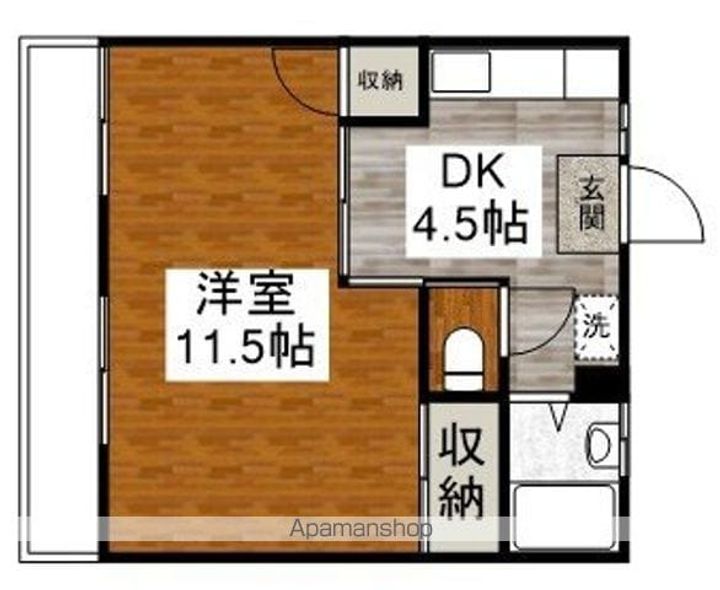 フジハイツⅡの間取り