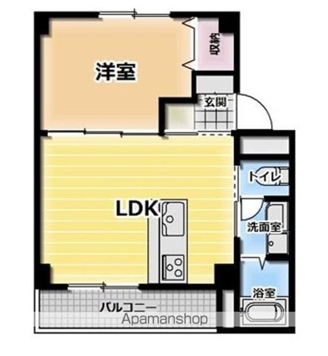 京都北山 2棟の間取り